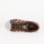Topánky adidas Superstar II Kids Earth Strata/ Glow Pink/ Core Black 5