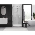 MEXEN - Exo skladacie sprchové dvere 110, transparent, chróm 816-110-000-01-00