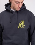 Gramicci Running Man Hooded Sweatshirt VINTAGE BLACK L