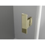 MEXEN/S - Mist HT sprchovací kút dvere krídlové pravá 115 x 70, transparent, zlato 8A5T-115-070-50-00-P