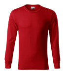 Tričko Resist LS unisex červené XL