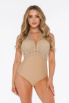 Dámske jednodielne plavky S 1045 CM2 Como 2 Beige Gold - Self 38C béžovo-zlatá