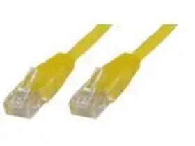 MicroConnect CAT5e U/UTP 1m CCA žltá / PVC / AWG 26/7 / CCA (B-UTP501Y)