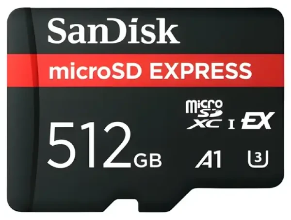 SanDisk Express microSDXC 512 GB / Micro SD karta / Class 10 / UHS-I U3 / V30 / čítanie: 650 MB/s / zápis: 220 MB/s (SDSQXFN-512G-GN4NN)