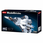 Sluban Model Bricks M38-B0986 Prúdové stíhacie lietadlo Su-57 2