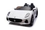 Mamido Mamido Elektrické autíčko Maserati GranTurismo Folgore 24V | 800W | 60 kg biele