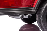 Mamido Mamido Elektrické autíčko Mercedes G63 AMG 2x24V 4x200W XXL lakované červené