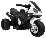 Mamido Detská elektrická motorka BMW S1000RR trojkolka čierna