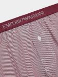 Pánske trenírky 110991 3F576 16076 vínové prúžkom Emporio Armani