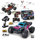Mamido Mamido Auto na diaľkové ovládanie 60 km/h RC Monster Truck 1:16 4WD Brushless 2.4GHz oranžové
