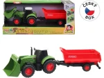 FARM COLLECTION Traktor s prívesom na zotrvačník