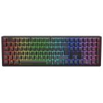Ducky Zero 6108 Cherry MX2A-Speed-Silver čierna / herná klávesnica / bezdrôtová / 2.4 GHz / USB-C / Bluetooth / DE (DKZE2408ST3-CPDEPDOECL1AW1)