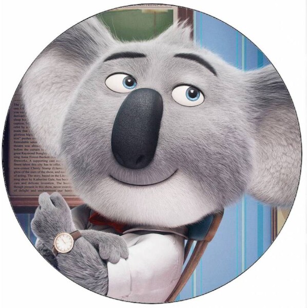 Jedlý papier Zpívaj Buster Moon na stoličke 19,5 cm - Pictu Hap - Pictu Hap
