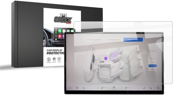 GrizzGlass Folia ceramiczna GrizzGlass CarDisplay Protection do Chery Tiggo 8 15,6" (2025)