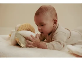 Little Dutch Loptička textilná Newborn Naturals / od narodenia (8425LD)
