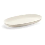 Guzzini TIERRA oválny podnos biela / Podnos / recyklovaný plast / 41 x 22,9 cm (175400156)