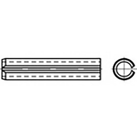 TOOLCRAFT TO-6866412 upínacie puzdrá pružinová ocel 100 ks; TO-6866412