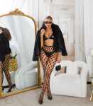 Sexi sieťované pančuchy R39154 čierne - In-Stylefashion UNI