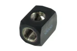 Alphacool 3 cestný rozdeľovač čierna / 3x G1/4 (17030)