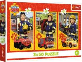 Trefl Puzzle Požiarnik Sam: Tím z požiarnej stanice