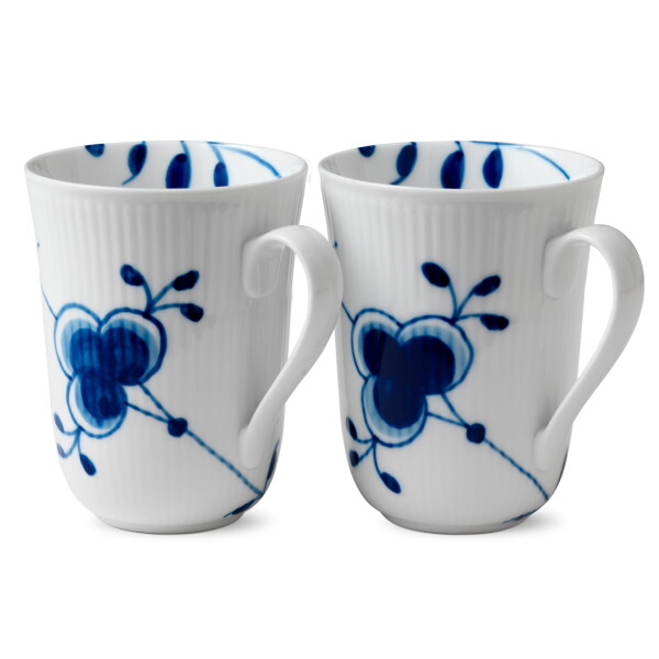 Royal Copenhagen Porcelánový hrnček Blue Fluted Mega 360 ml – set 2 ks