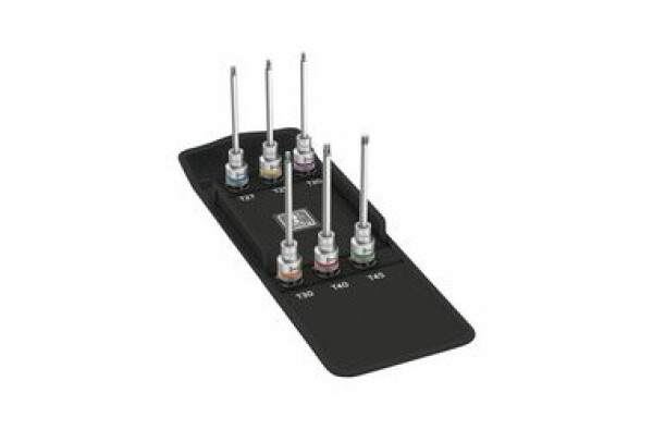 WERA 8767 C TORX HF 2 / sada bitových nástavcov Zyklop TORX / s pridržiavacou funkciou / upínacia časť 1|2 (05004211001)