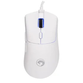 Marvo Niro 40 biela / herná optická myš / 12000 DPI / 6 tlačidiel / USB / 1.5m (G950 WH)