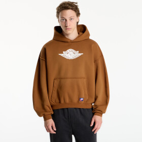 Mikina Jordan Flight Wings Men's Fleece Pullover Hoodie Lt British Tan/ Sail S