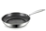 Panvica s voštinovým povrchom MR-1214-24 / Panvica / 24 cm / nerez, hliník / do rúry 260°C (MR-1214-24)