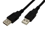 Roline USB 2.0 AA čierna / Kábel / prepojovací / 4,5 m (11.02.8945)