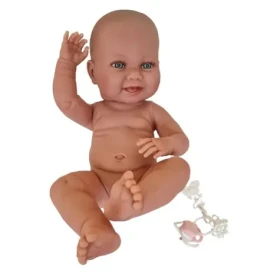 Llorens 738AB NEW BORN HOLČIČKA - realistická bábika bábätko s celovinylovým telom - 40 cm