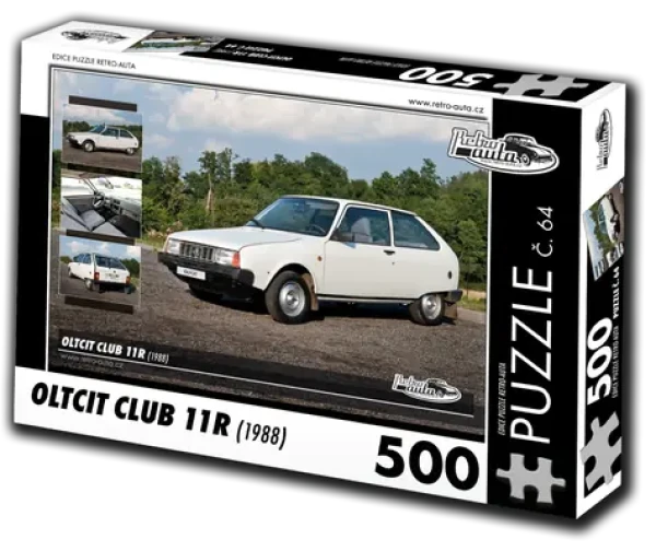 RETRO-AUTA Puzzle č. 64 Oltcit Club 11R (1988)