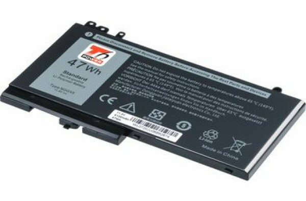 T6 Power Batéria pre Dell Latitude E5270 amp; E5470 / Li-pol / 3 články / 4120 mAh / 47 Wh (NBDE0171)