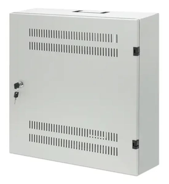 Intellinet Nástenný rozvádzač 4U 540x550 mm sivá / Rozvádzač / 19" / Uzavretý rám / Nosnosť 60 kg / Kov (713641)