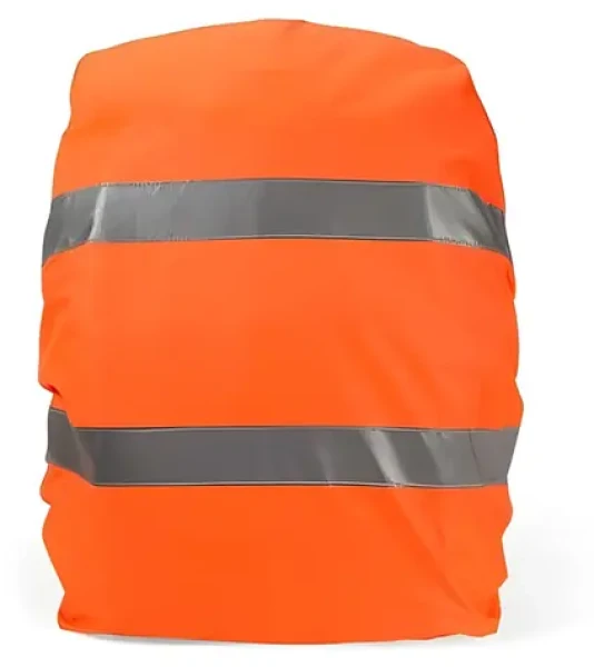 Dicota Raincover HI-VIS oranžová / Pláštenka na batoh / 25 l / do 320×455×220 mm / polyester / reflexné 3M pruhy (P20471-09)