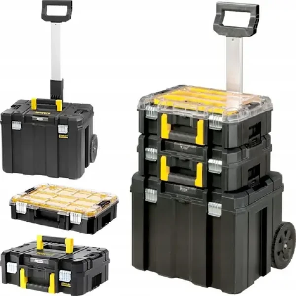 Stanley FMST1-80101 / Pojazdná sada boxov na náradie PRO-STACK / 69,3 × 53,5 × 44,6 cm (FMST1-80101)