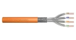 Digitus CAT 7 S/FTP oranžový / Inštalačný kábel / 1000 m / AWG 23/1 / LSZH / CPR B2ca / 1200 MHz (DK-1745-VH-10)