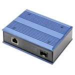 Digitus DN-652104-1 / Mediakonvertor / priemyselný / 10/100/1000Base-TX PoE - 1000Base-FX / DIN lišta (DN-652104-1)
