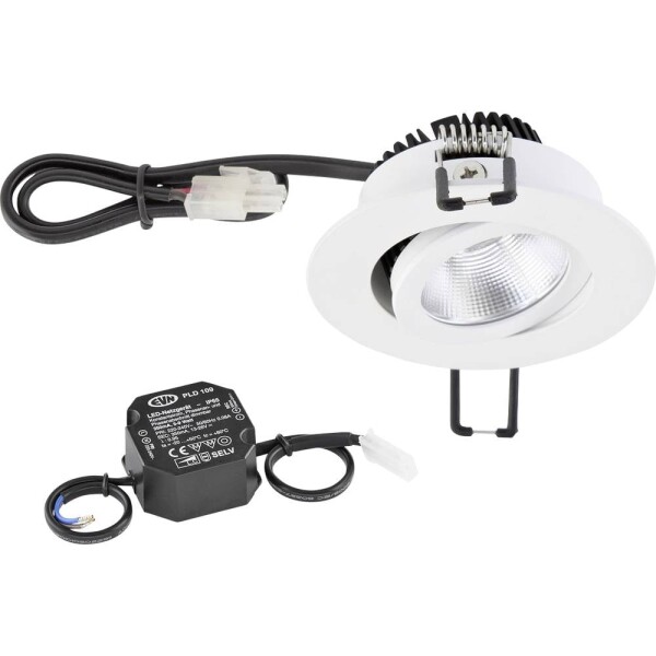 EVN PC20N60102 EVN Lichttechnik LED vstavané svetlo LED pevne zabudované LED osvetlenie 6 W biela; PC20N60102