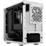 Fractal Design Meshify 2 Nano TG Clear Tint biela / Mini-ITX / 2x USB-A 3.2 / 1x USB-C 3.2 / bez zdroja / priehľadná bočne (FD-C-MES2N-02)