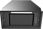 Franke Juodos spalvos į spintelę montuojamas gartraukis Baraldi BLOCK Star Plus 52 cm 700m3/h