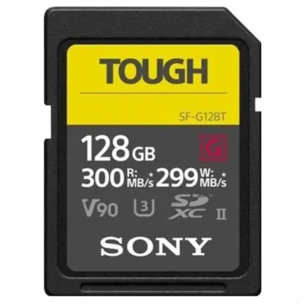 SONY Tough SD karta radu G 128GB / Class 10 / UHS-II / čítanie až 300 MB/s / zápis 299 MB/s (SFG1TG)