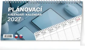 NOTIQUE Plánovací CZ/SK 2027 / Stolný kalendár / 25 × 12,5 cm