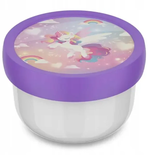 Curver Campus Fruit Box Unicorn Glow / Detská dóza na desiatu / 300 ml (MEPAL-AK-170-20)