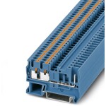 Feed-through terminal block PT 2,5-TWIN/1P BU 3209646 Phoenix Contact; 3209646
