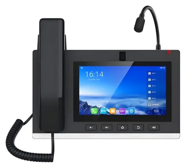 Fanvil A308I čierna / IP telefón / Android / 20 SIP liniek / 7" dotykový displej / Wi-Fi / PoE (A308I)