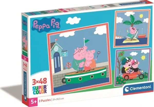 Clementoni PUZZLE Prasiatko Pepina