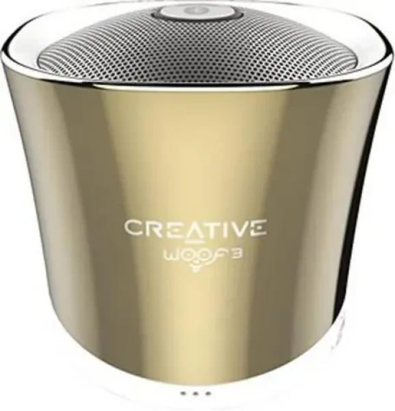 Creative WOOF3 zlatá / Prenosný bezdrôtový reproduktor / Bluetooth+jack+USB / SD Slot (51MF8230AA003)