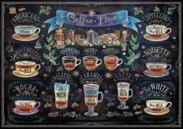 ART PUZZLE 5274 Puzzle Čas na kávu