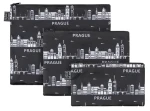 Presco Group Set 3 taštičiek Praha / MINI - 13 x 23 cm / MIDI 20 x 27 cm / MAXI 25 x 32 cm (A-7494)